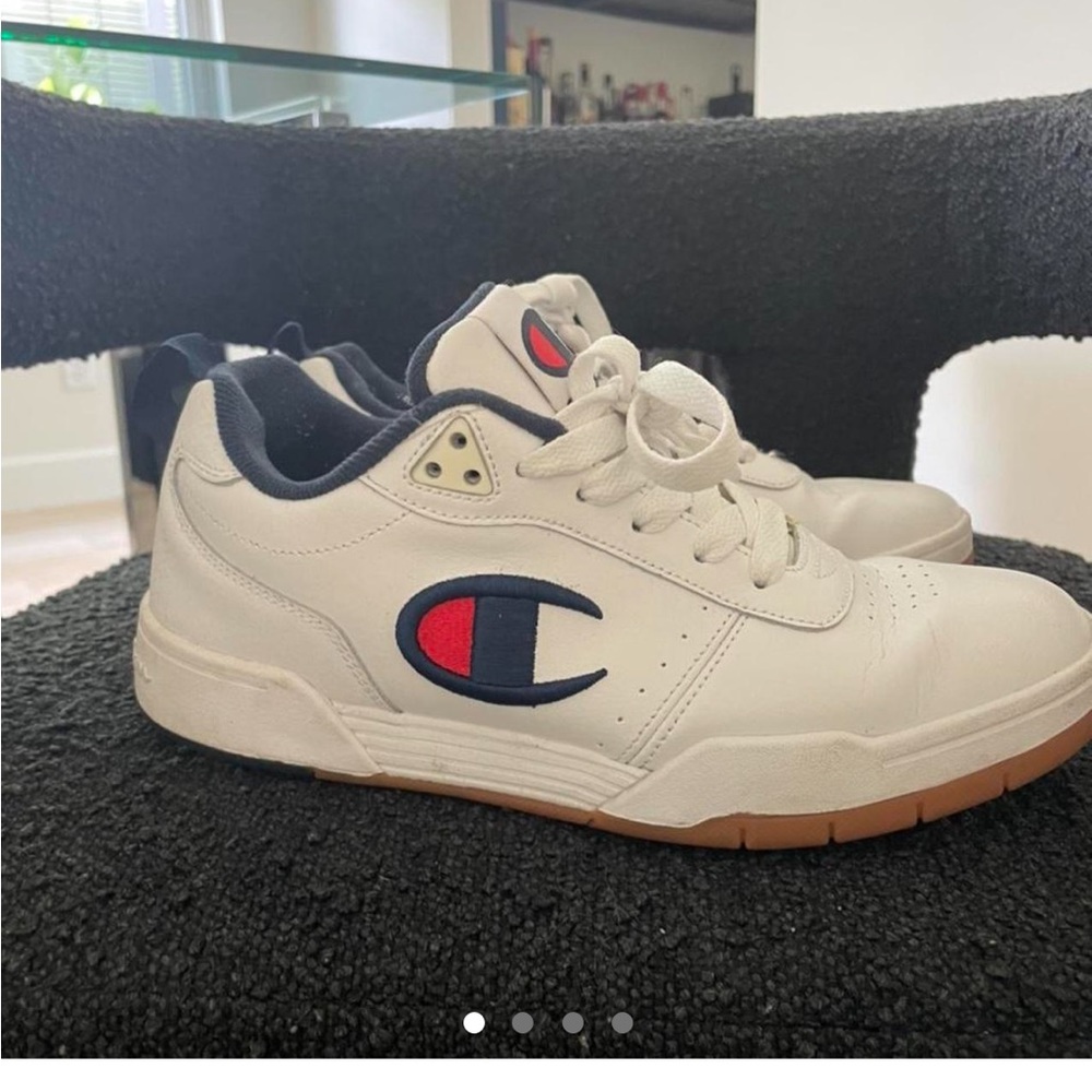 Champion tennis shoes, worn three times